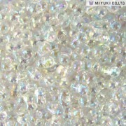 Miyuki Berry Beads 2,5x4,5mm BB0250 Crystal Transparent Rainbow ca 9gr